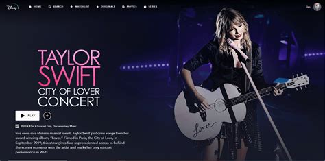 Taylor Swift City of Lover Concert is Now Streaming .